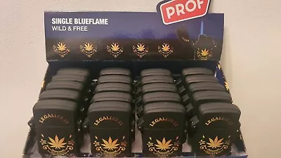 £2.50 • Buy Prof Legalise It Electronic Turbo Jet Flame Gas Refillable Cigarette Lighter