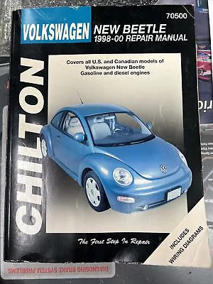 Repair Manual-TDI Chilton 70500 Fits 98-02 VW Beetle • $14.99