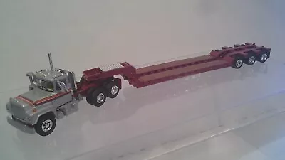 MACK R MODEL 3 Axle Tractor W/ 3 Axle  Lowboy   1st  Gear 1:64 Scale NIB • $61