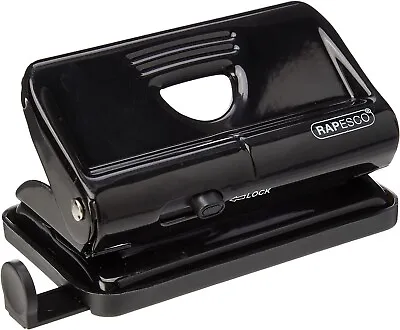 Rapesco 810 2-Hole Metal Punch With 12 Sheets Capacity Free Delivery • £4.19