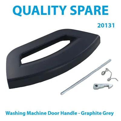 £6.95 • Buy Washing Machine Door Handle For HOTPOINT Aquarius Smart Graphite Grey