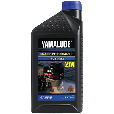 Yamaha LUB-2STRK-M1-12 YamaLube 2M Marine Two Stroke Oil • $19.12