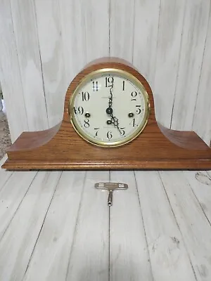 Vintage Howard Miller Westminster Chime Mantle Clock With Key • $199