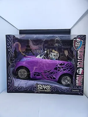 Monster High Toy Car Scaris City Of Frights Doll Vehicle Convertible Never-Open • $50