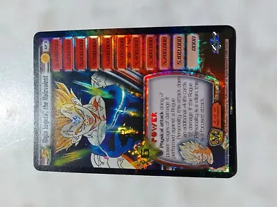 Majin Vegeta The Malevolent Babidi Saga Foil 123 UR Score DBZ Dragon Ball Z Ccg • $600