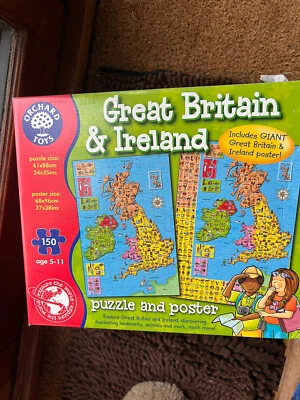 £6 • Buy Orchard Toys Jigsaw Great Britain 250 Pieces Age 5-11