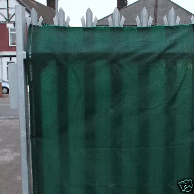 Privacy Screening 98% Shade Netting 230gsm Windbreak Garden Fence Green 1m X 5m • £19.99