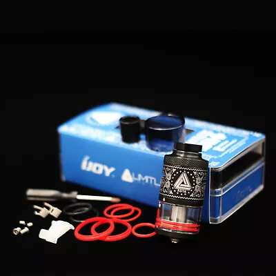 Genuine IJoy Limitless Sub Ohm Tank  + 1 Free Doc Cotton 2 Pre Made Coils • £2.99