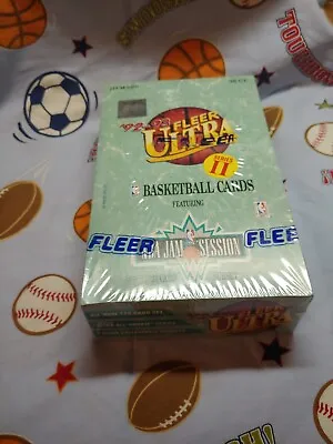 1992-93 Fleer Ultra Basketball Series 2 Box Factory Sealed Hobby $$ SOLD 7 • $112.50