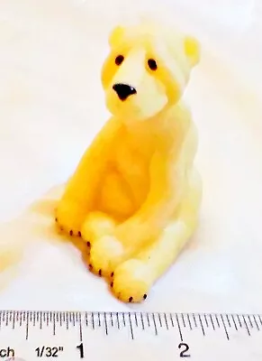 Polar Bear Figurine - Second Nature Design Quarry Critters Boo 2000 2.5” • $7