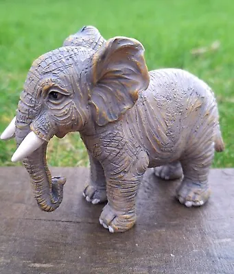 Garden Gift Elephant Outdoor Ornament Collectable Birthday - UK SELLER • £11.95