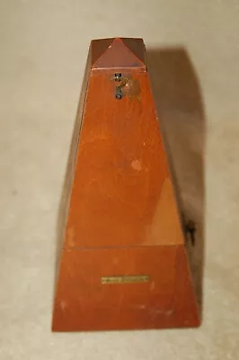 VTG Seth Thomas Metronome De Maelzel Wood Music Timer No. 8 Wind Up Working • $45