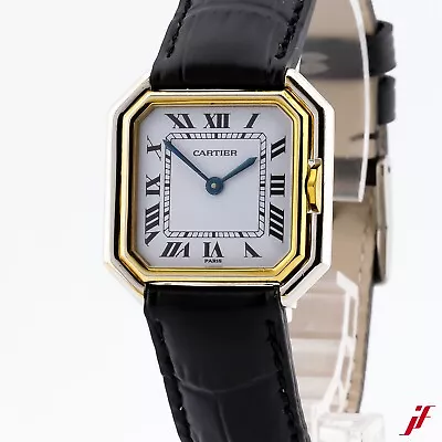 Wrist Watch Cartier Ceinture Vintage Ref. 7820 18K Gold Hand Wound / Croco • $5440.55