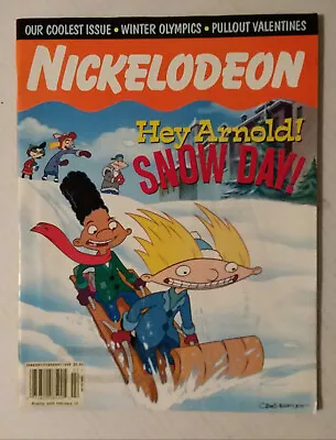 Nickelodeon Magazine (Jan/Feb 1998) Hey Arnold!; Mariah Carey Quiz; RARE • $24.99