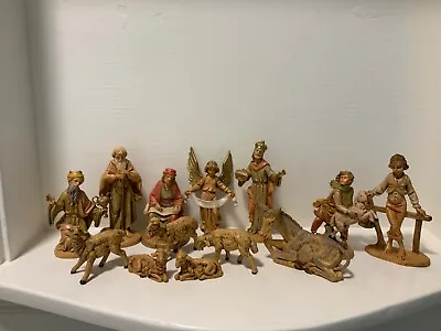 Vintage Lot Of Fontanini 13 Figures - Depose Italy • $20.50