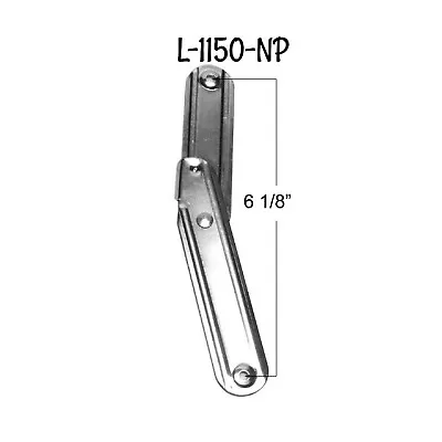 Trunk Lid Support - Small Trunk Stay - Nickel Plated Steel For Antique Trunk  • $4.25