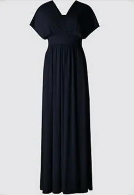 £29.99 • Buy New Ladies Maxi Dress Size 8 Uk Marks And Spencer Multiway Straps Navy
