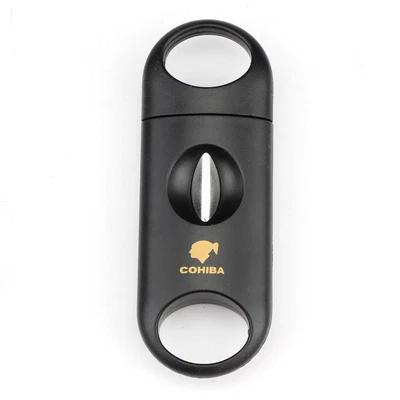 $5.02 • Buy Plastic Cigar V Cut Stainless Steel Blade Cigar Cutter Sharp Scissors For Gift