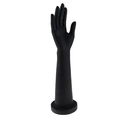 Mannequin Hand Gloves Jewelry Bracelet Necklace Display Holder Stand Black • £11.05