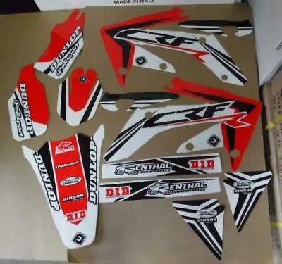 FLU DESIGNS PTS3 Team Graphics Honda  2004 2005 2006 2007 2008 2009  CRF250R • $61.99