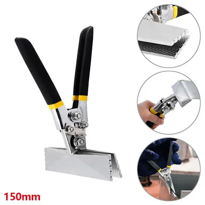 Seamer Former Plier Sheet Metal Bending Forming Pliers Crimping Tool 150MM New • £20.19