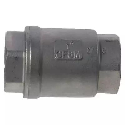 1 Inch NPT Vertical Check Valve Backflow Valve  Oil Water Gas • $22.94