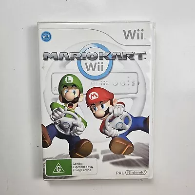 Mario Kart Wii - Nintendo Wii Video Game PAL Complete W/Manual • $24.95