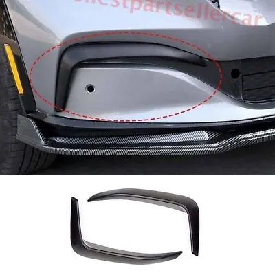 For Ford Mustang Mach-E 2021-2024 Matte Black Front Bumper Lower Protector Strip • $59.72