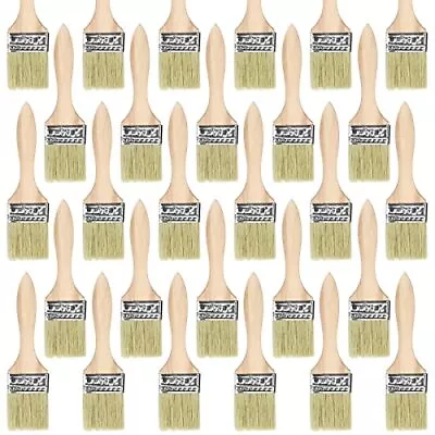 48Pack 2Inch Paint And Chip Paint Brushes For Paint Stains Varnishes Water... • $23.61