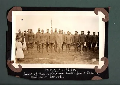 Panama. Nebraska Photo On Memorial Day   WWI Identified Vanwinkle Family • $5