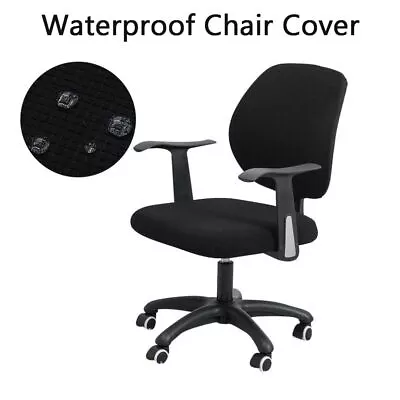 2Pcs/set Split Office Chair Cover Stretch Seat Cover Protector Cover Waterproof • $27.51