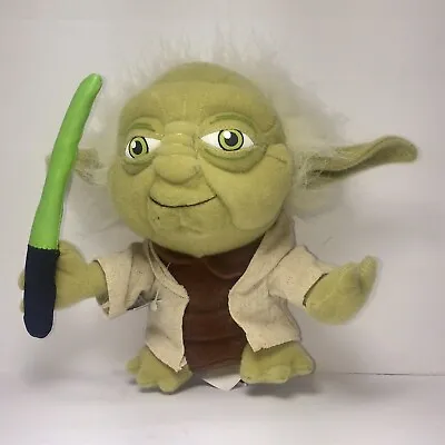 Yoda Plush Comic Images Lightsaber Star-Wars Yoda Toy Star Wars Collectible New • $16.90