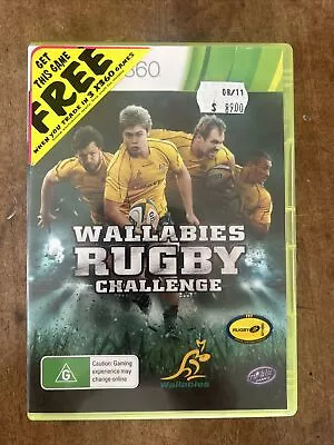 Wallabies Rugby Challenge + Manual - Xbox 360 • $10