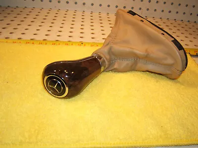 Mercedes W219 CLS 06-08 Console AUTOMATIC Tan /Wood Shifter 1 Knob BootNO Start • $219