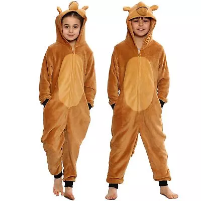 Animal A2Z Onesie One Piece Kids Pyjamas Sleepsuit Costume Gifts For Girls Boys • £16.99