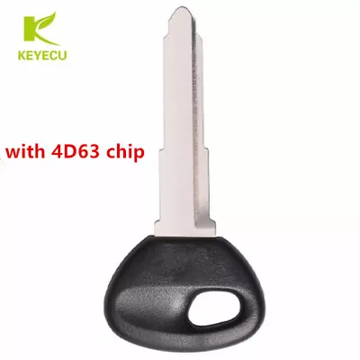 Uncut Transponder Ignition Key Fob With 4D63 Chip For 2003 2004 2005 MAZDA 6 • $11.22