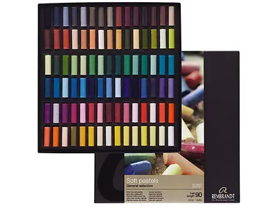 Rembrandt Artists Soft Pastel Set - Half Length Pastels - 90 Colours • £89.99