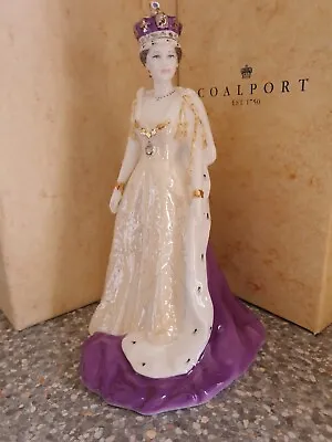 Coalport Figurine Queen Elizabeth II To Celebrate Her 70th Birthday • £89.99