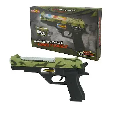 £11.95 • Buy Kids Camouflage Pistol Desert Eagle Toy Gun Lights & Sounds Boys Cosplay Army