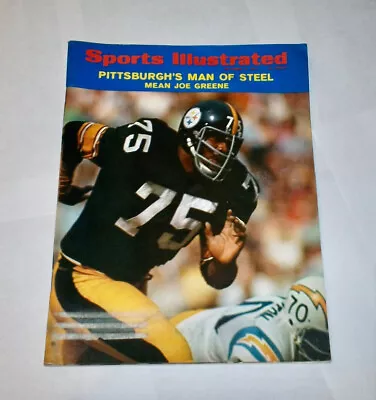 1971 NO LABEL Sports Illustrated MEAN JOE GREENE Pittsburgh STEELERS ! • $11.99