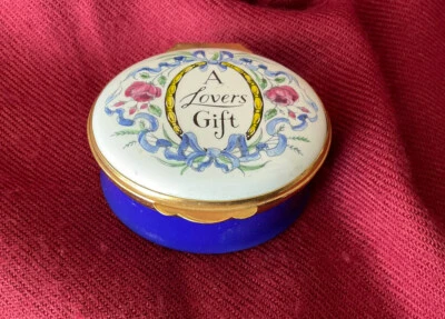 $45 • Buy Crummles English Enamel Trinket Box
