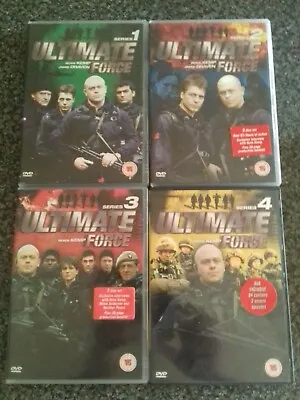 £4.90 • Buy Ultimate Force Series 1-4 DVDs 