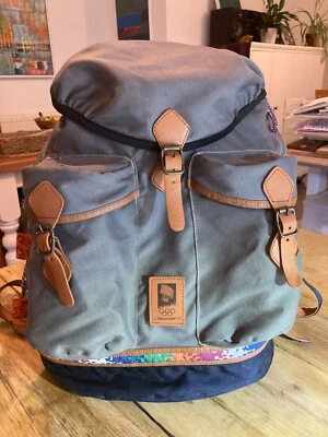Rare Lillehammer 1994 OL Ruck Sack Bag Olympics Vintage Lill Sport Back Pack • £150