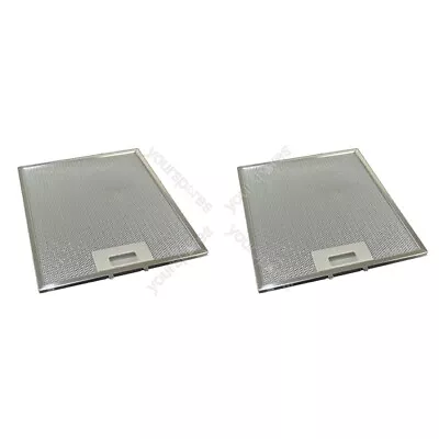 £24 • Buy 2 X Cooker Hood Metal Mesh Grease Filter For Kitchen Extractor Fan 258mm X 318mm