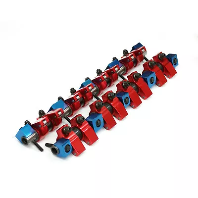 Mopar Chrysler SB 318 340 360 1.5 Ratio Aluminum Roller Rocker Arms & Shafts • $246.32