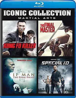 Iconic Collection Martial Arts Blu-ray Donnie Yen NEW • $19.99