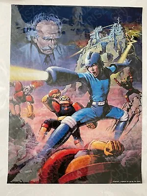 Mega Man Limited Edition Game Key Art Poster Print 18x24 Numbered 16/100 Capcom • $189.99