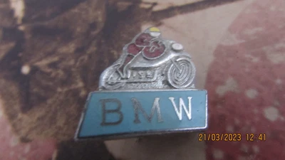£11.50 • Buy Vintage Collectable Enamelb Bmw Motorcycle Badges