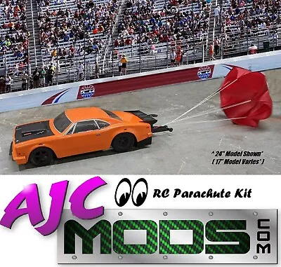 Functional Scale RC Car Parachute Kit For DR10 Drag Car/Slash 2wd 4wd Speed Run • $109