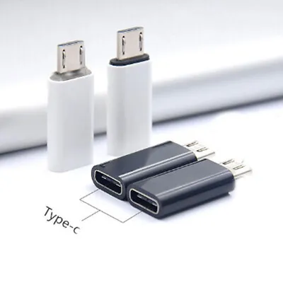 3-Pack USB 3.1 Type C Female To Micro USB Male Adapter Converter Connector USB-C • $0.72